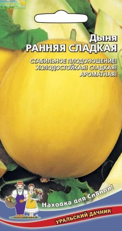 Семена Дыня Ранняя сладкая